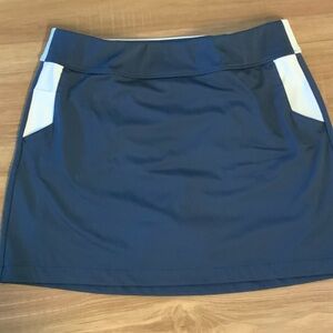 Greg Norman Collection Navy and White Sport Skort